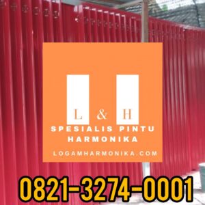 jasa pembuatan pintu harmonika