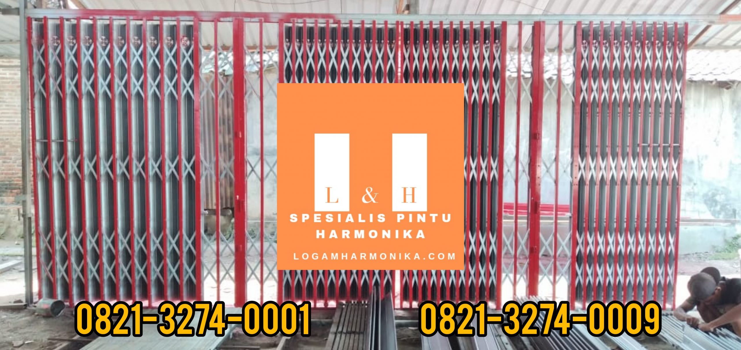 jual pintu harmonika