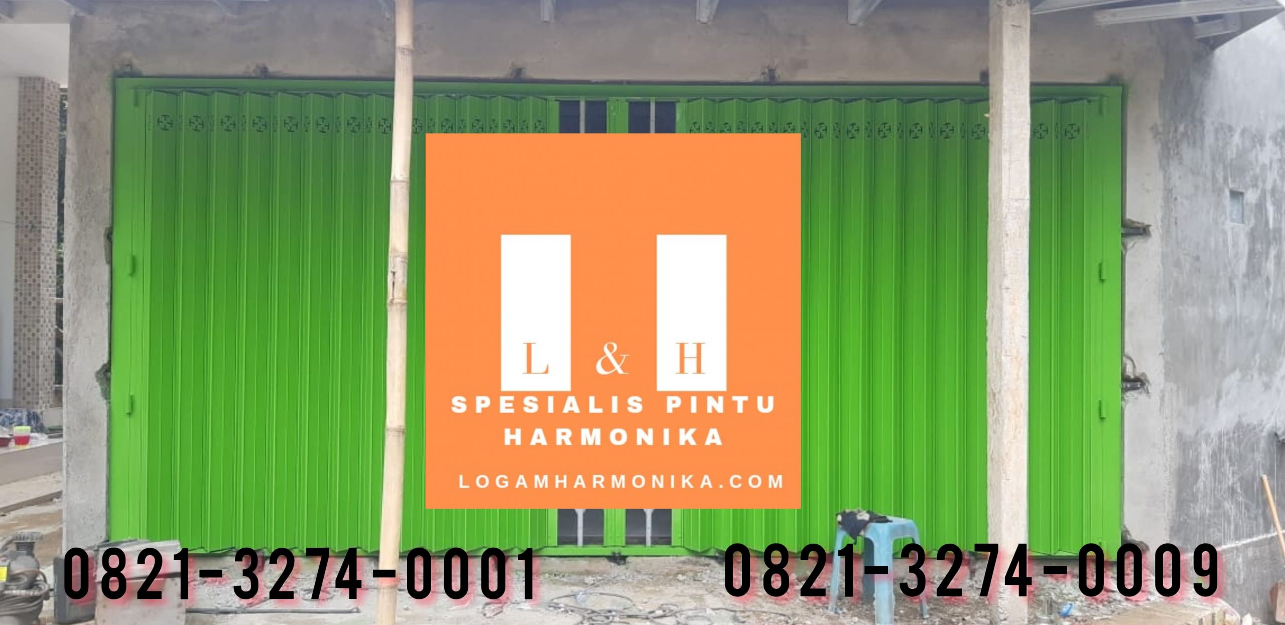 produksi pintu besi harmonika